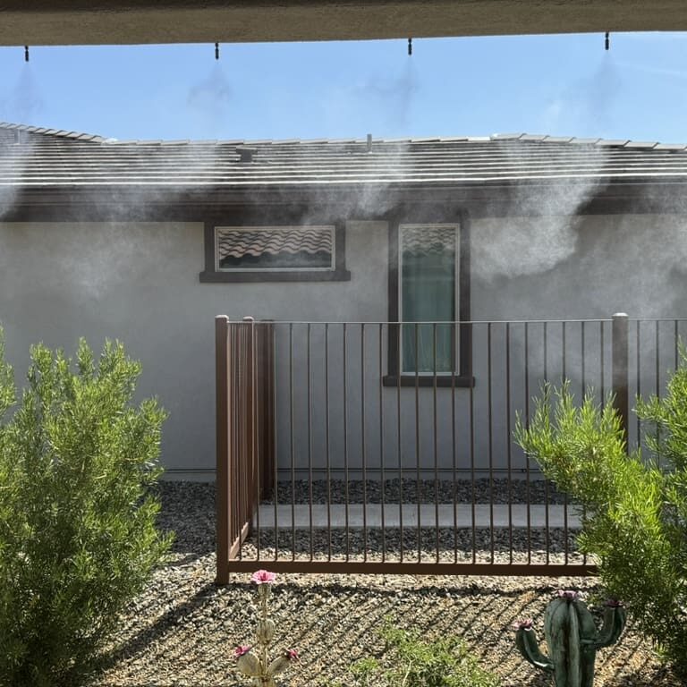 front view misting front view misting